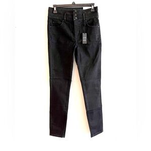 Ann Taylor High Rise Black Jeans